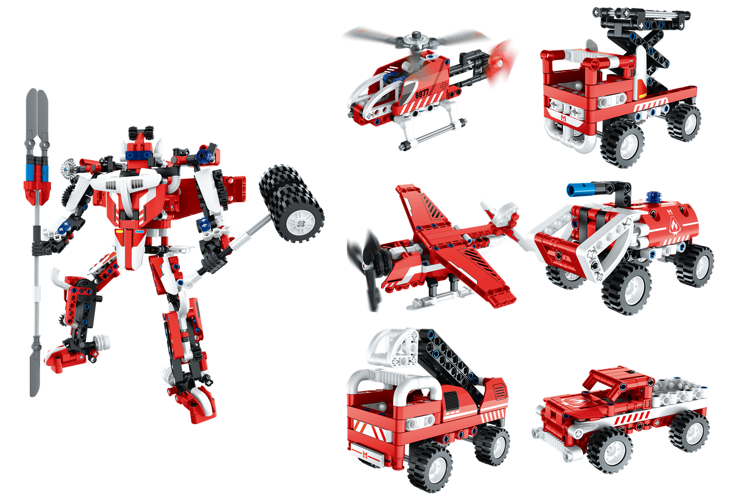 Builidng Block - Fire Fighting Series - Ball (box set)