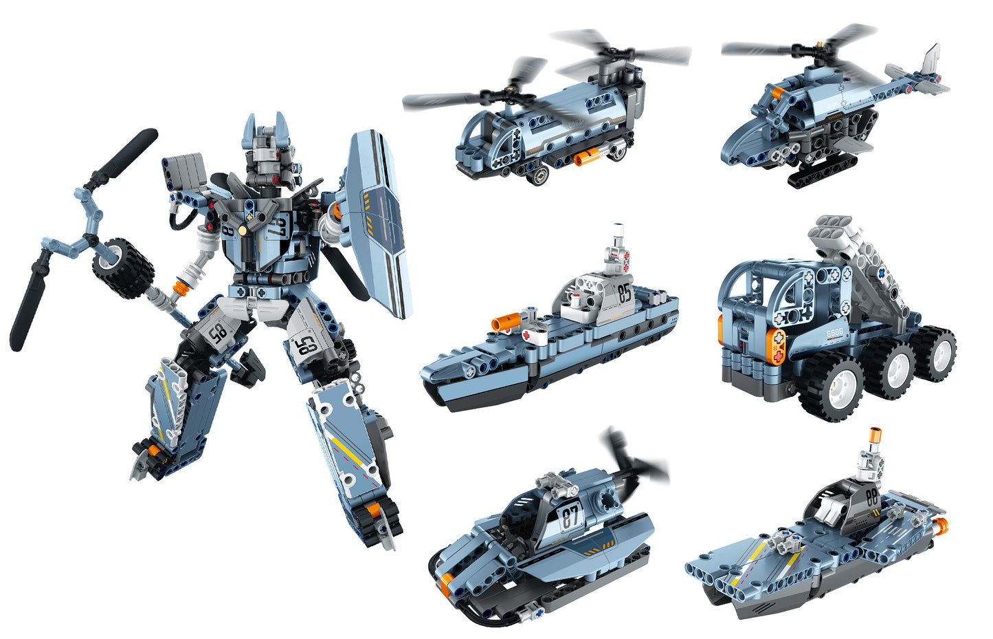Building Block - Military Series - Boxes (box set)