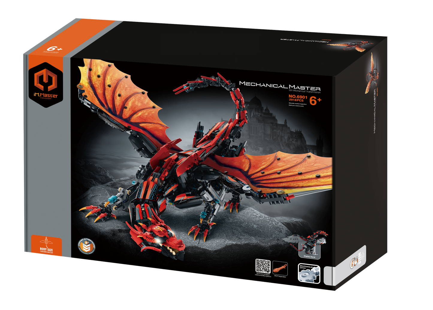 Giant Flying Dragon - 2918 pcs