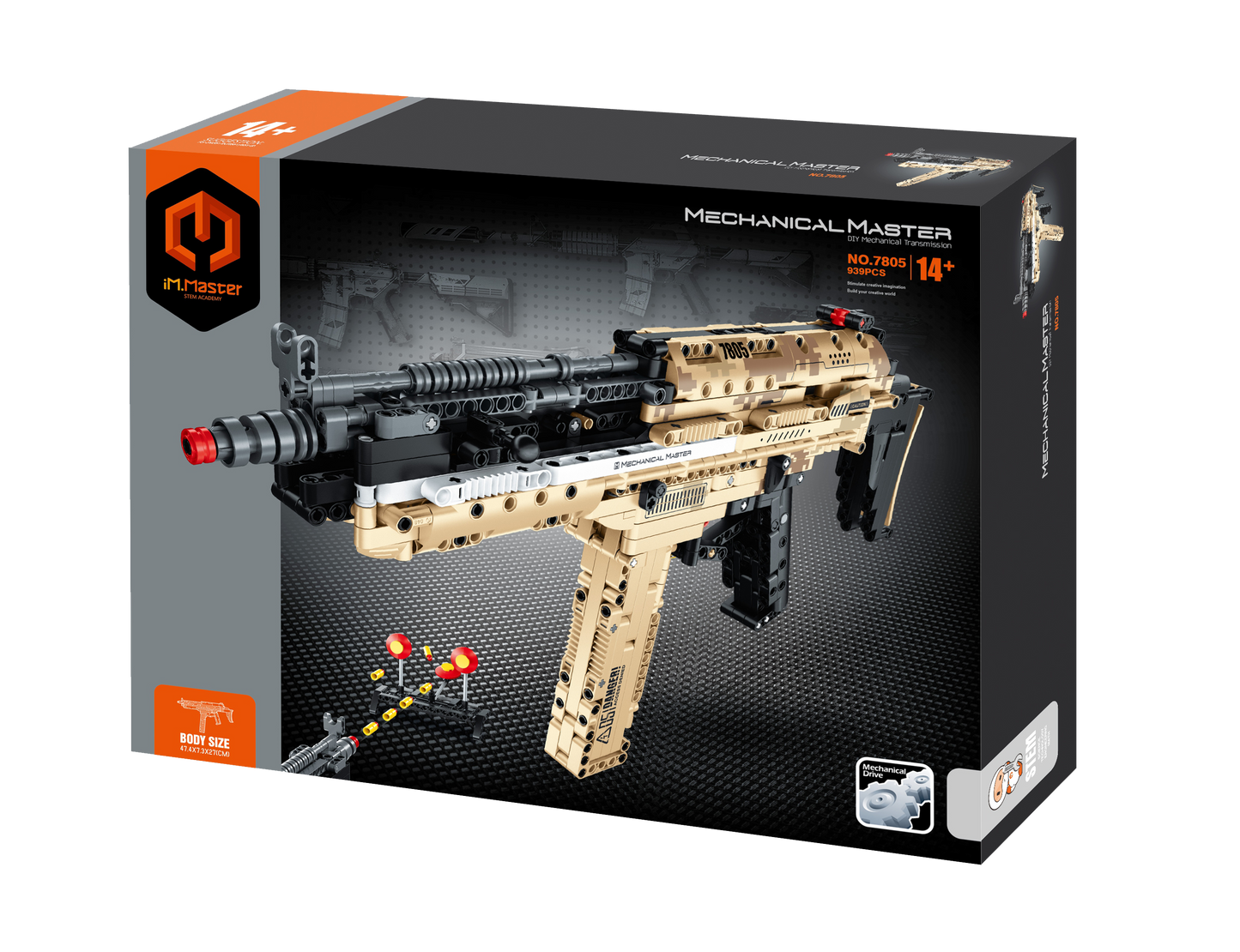 Submachine gun
939pcs