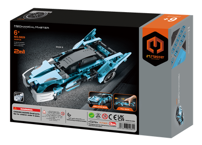 2 in 1 Pull Back 
Super Car & Motorcycle 
292pcs