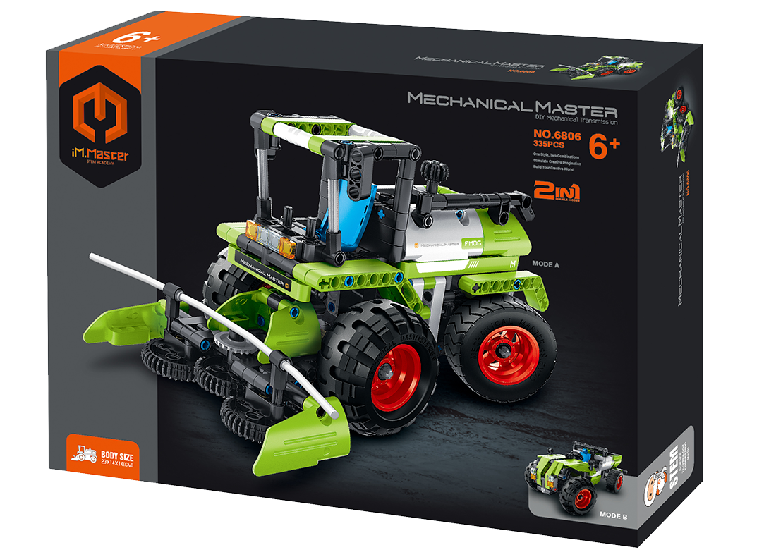 Harvester + Tractor 2 in 1