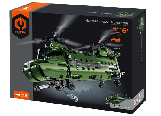 Military Helicopter 2 in 1