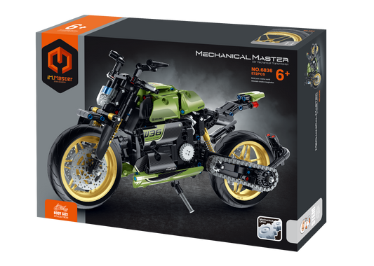 Building block - Motorcycle - 572pcs