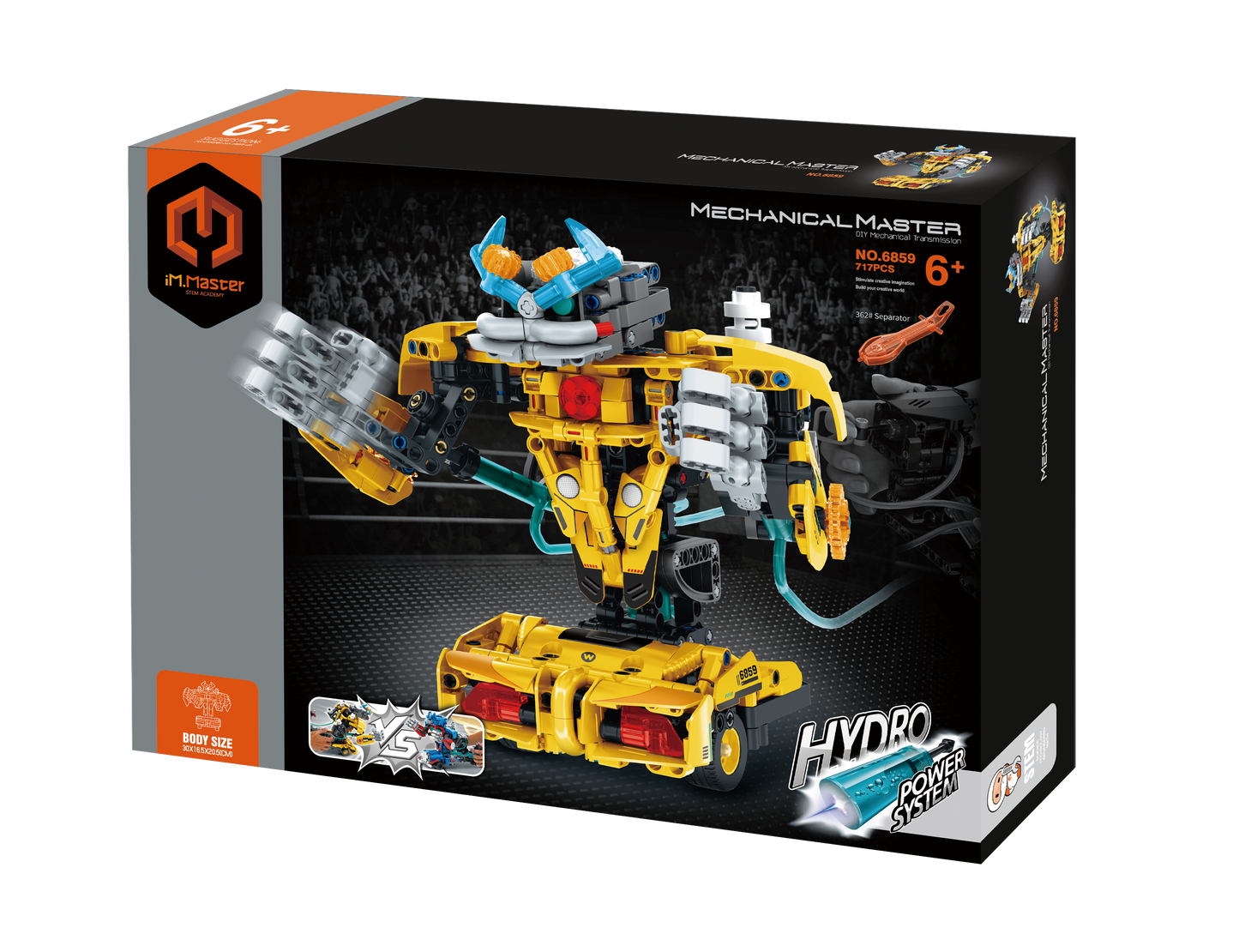 Hydraulic Battle Robot
717pcs
