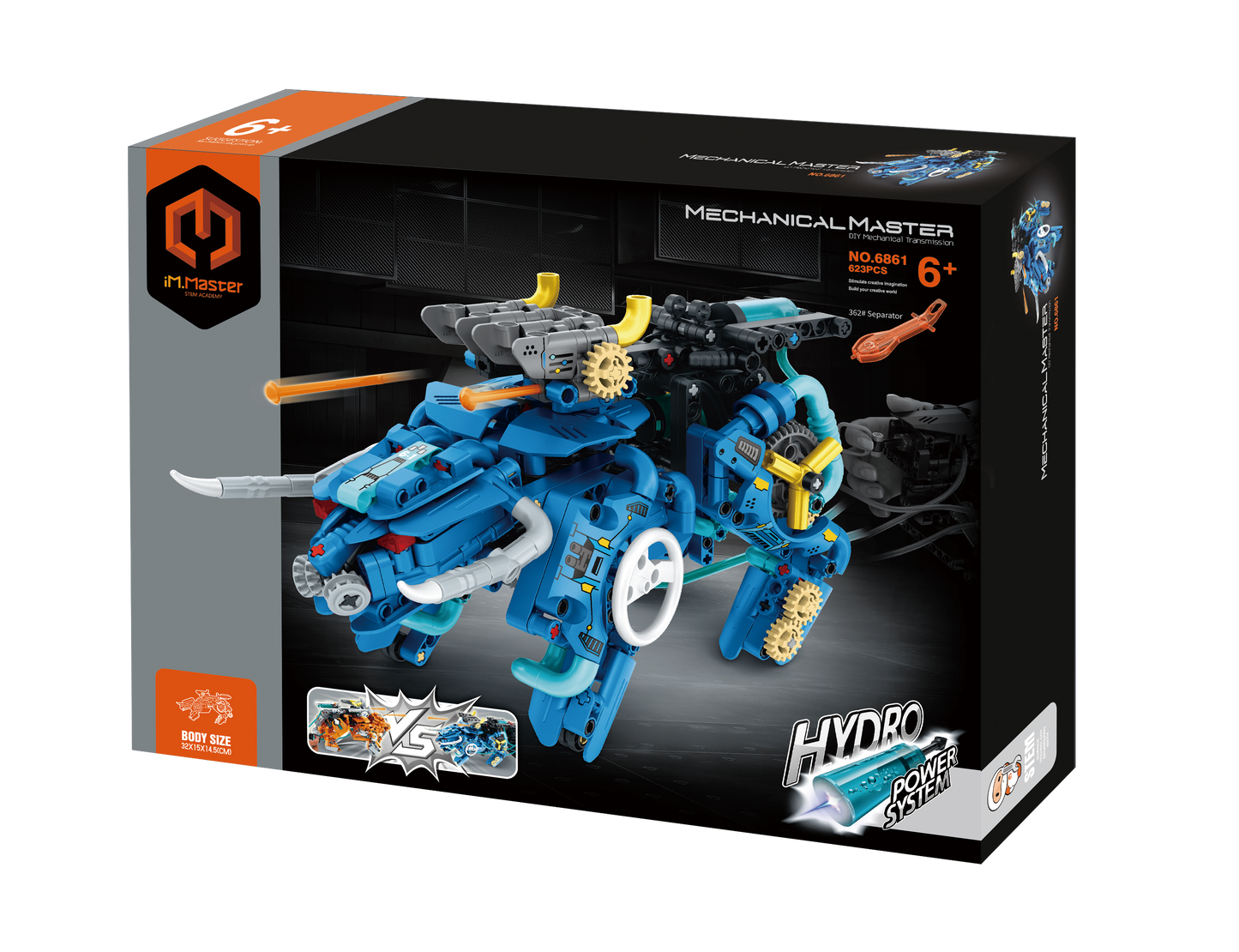 Hydraulic Battle Beast 
620pcs