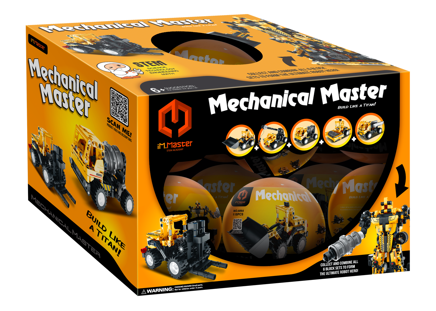 Builidng Block - Engineering Series - Ball (box set)
