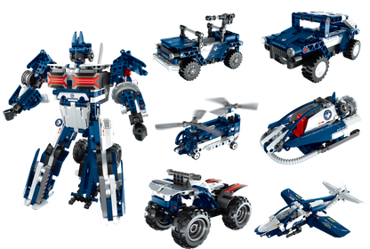 Builidng Block - Police Series - Boxes  (box set)