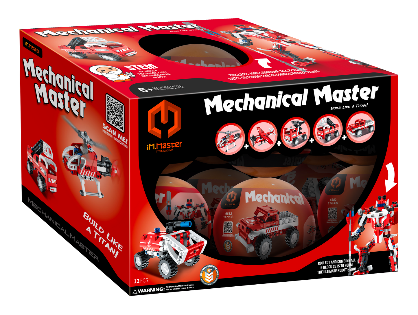 Builidng Block - Fire Fighting Series - Ball (box set)