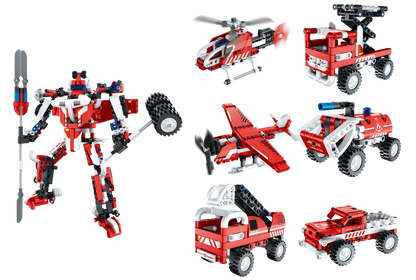 Builidng Block - Fire Fighting Series - Boxes (box set)