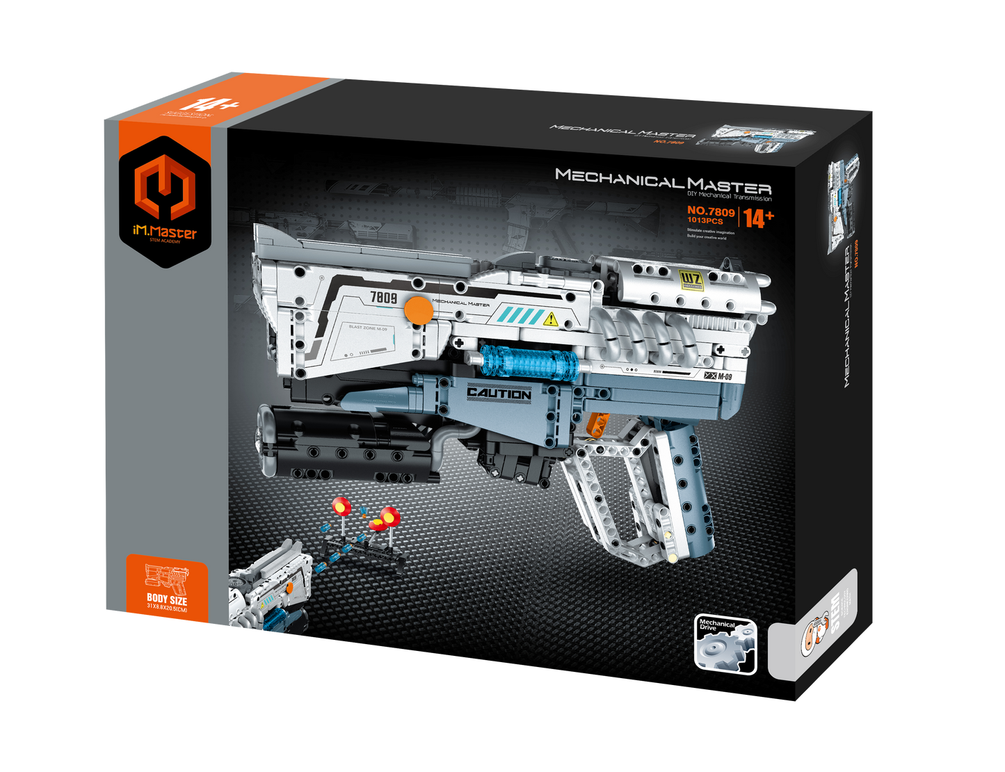 Mechanical gun 1013pcs