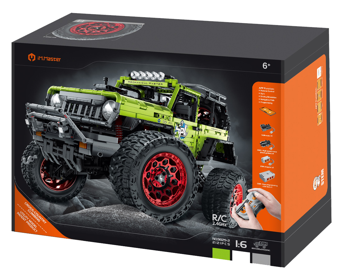 1:6 RC Rock Crawler - 2121pcs