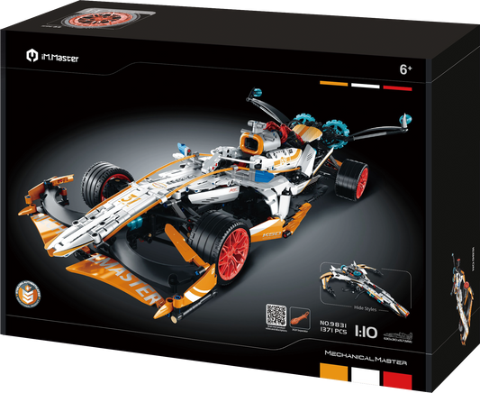 1:10 Formula One Racing Car - (static, non-remote control) - 1371pcs