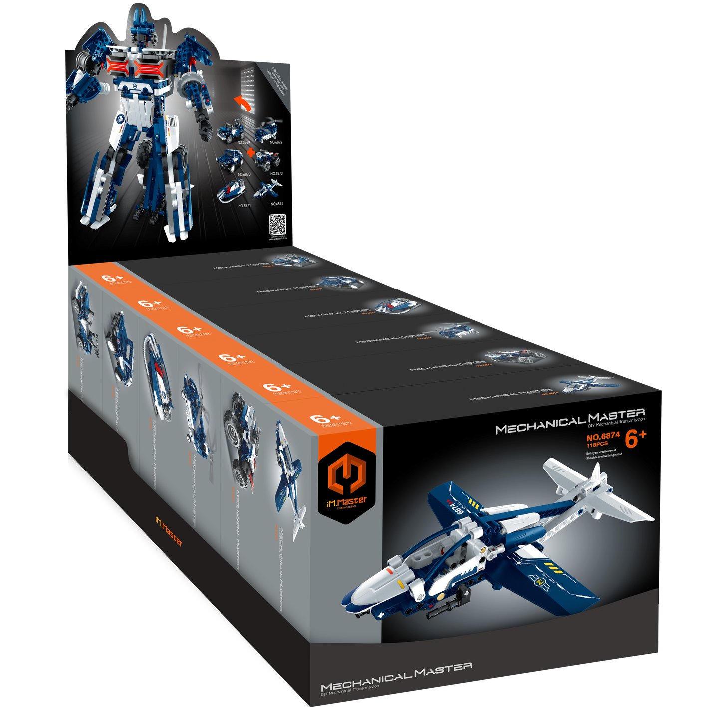 Builidng Block - Police Series - Boxes  (box set)