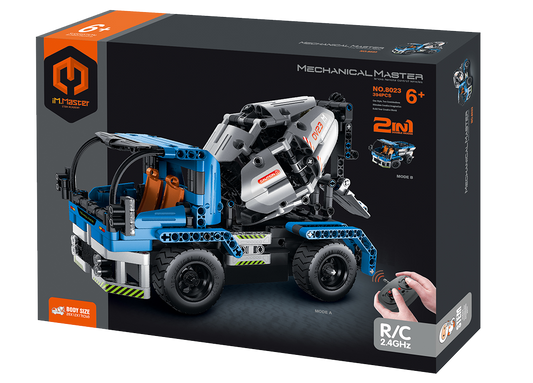 Engineering - R/C cementing truck 2 IN 1 - 394PCS