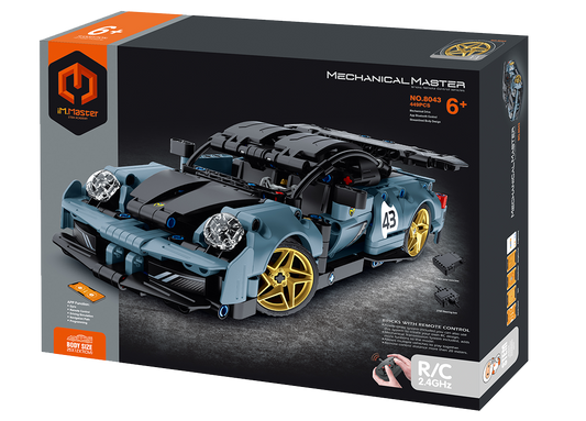 2.4G R/C & APP programming super car  449PCS