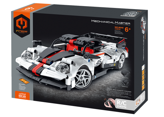 2.4G R/C & APP programming super car  476PCS